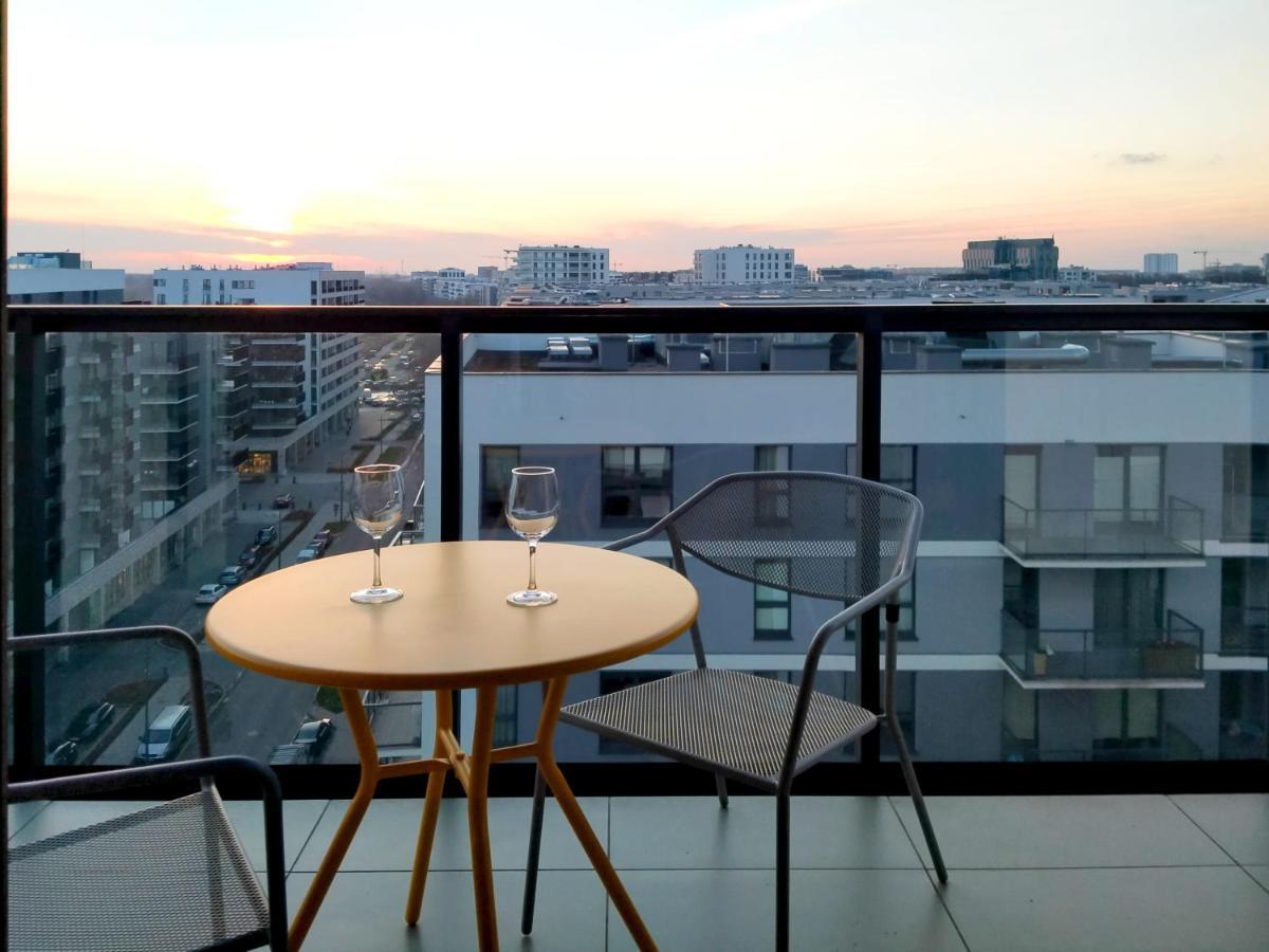 Apartament 9, Z Oddzielna Sypialnia! Varsovia Exterior foto